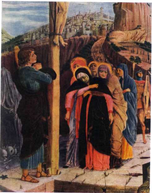 МАНТЕНЬЯ. РАСПЯТИЕ. 1457-1459. ФРАГМЕНТ, Париж, Лувр